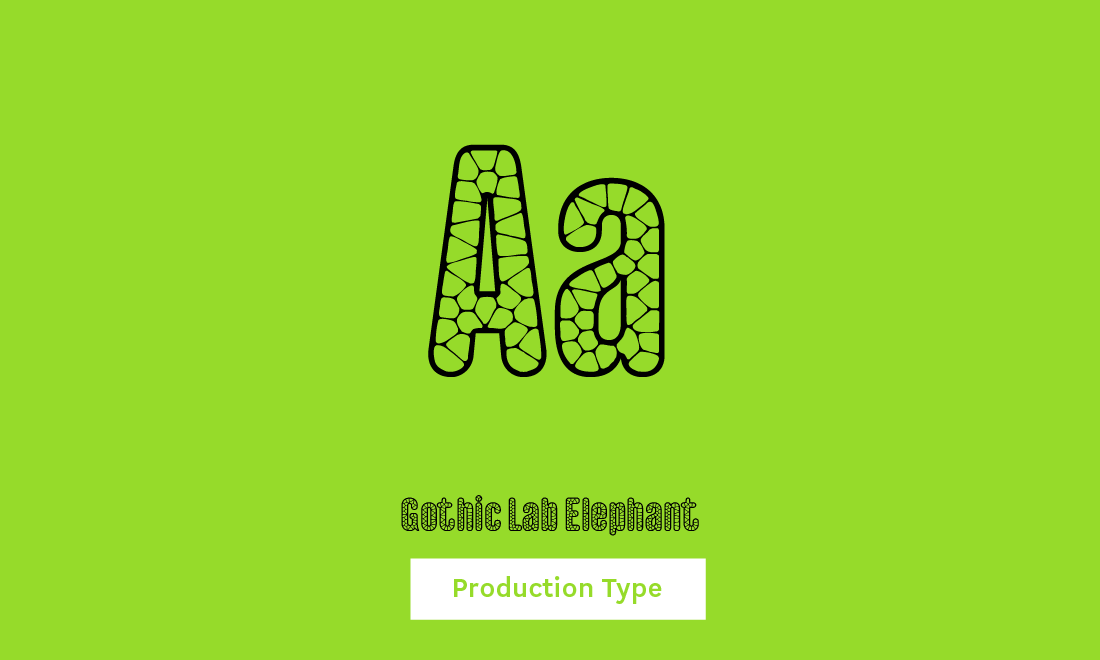 Gothic Lab Elephant 폰트 썸네일 이미지